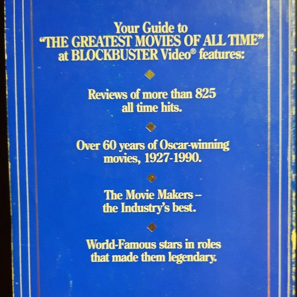 Paperback Book, "Greatest Movie of All Time" by Blockbuster - Picture 2 of 5